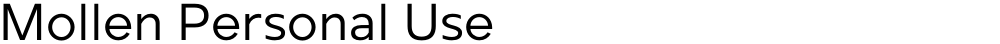 Mollen Personal Use