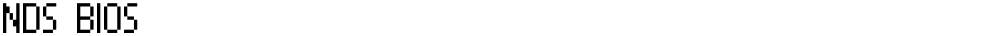 NDS BIOS
