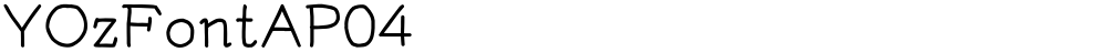 YOzFontAP04