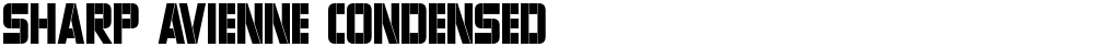 Sharp Avienne Condensed