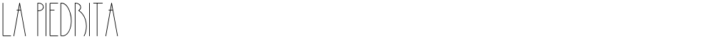 La Piedrita