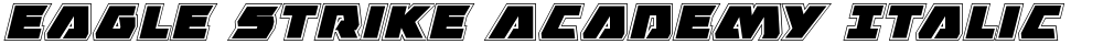Eagle Strike Academy Italic