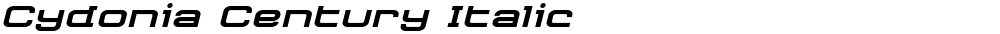 Cydonia Century Italic