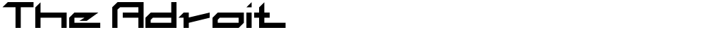 The Adroit