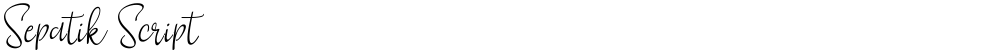 Sepatik Script