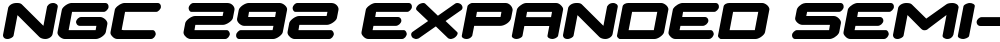 NGC 292 Expanded Semi-Italic