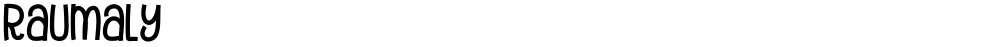 Raumaly