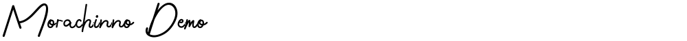 Morachinno Demo