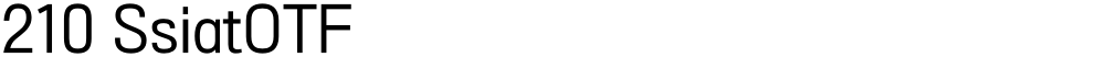 210 SsiatOTF