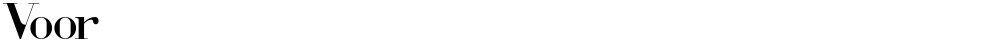 Voor