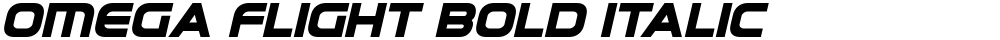Omega Flight Bold Italic