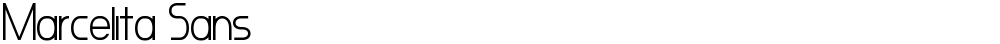 Marcelita Sans