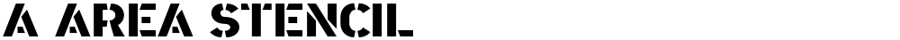 a Area Stencil