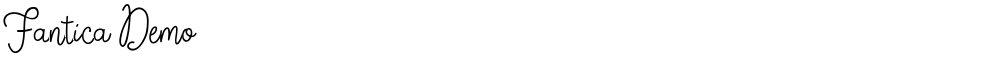 Fantica Demo