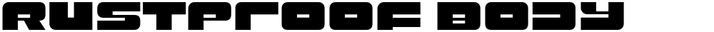 Rustproof Body
