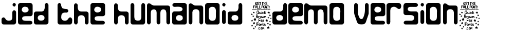 Jed the Humanoid (Demo Version)