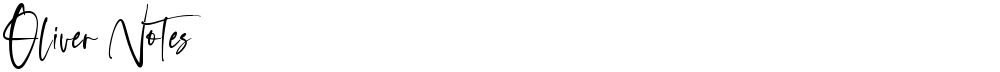 Oliver Notes