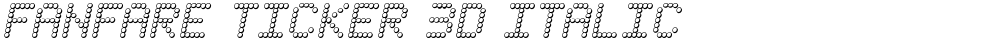 Fanfare Ticker 3D Italic