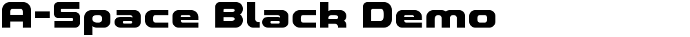 A-Space Black Demo