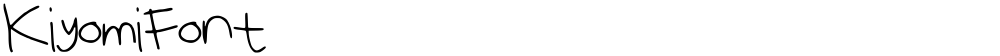 KiyomiFont