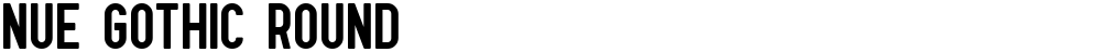Nue Gothic Round