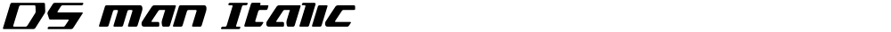 DS man Italic