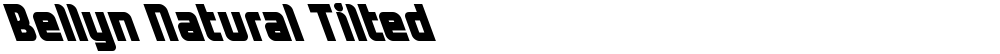 Bellyn Natural Tilted