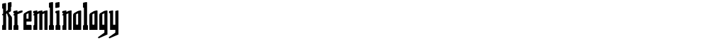 Kremlinology