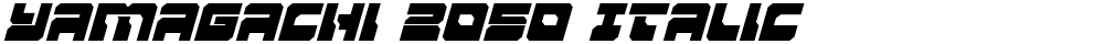 Yamagachi 2050 Italic