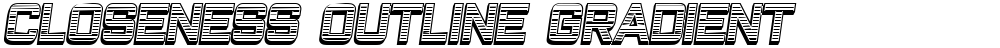 Closeness Outline Gradient