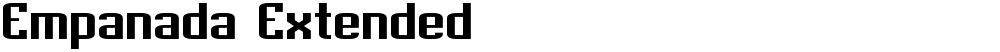 Empanada Extended