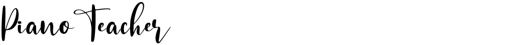 PianoTeacher