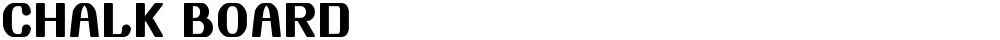 CHALK BOARD