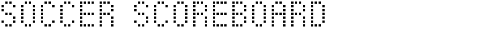 Soccer Scoreboard
