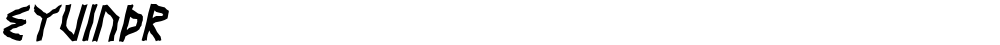Eyvindr