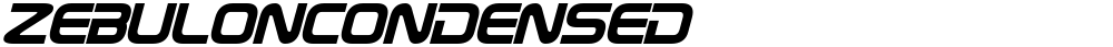ZebulonCondensed