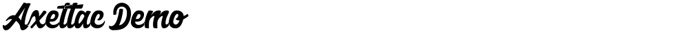 Axettac Demo