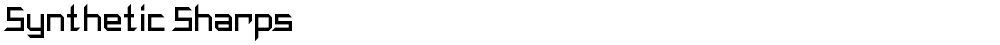 Synthetic Sharps