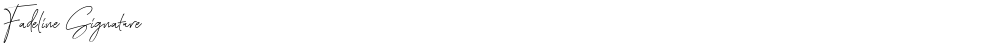 Fadeline Signature