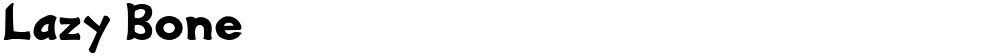 Lazy Bone