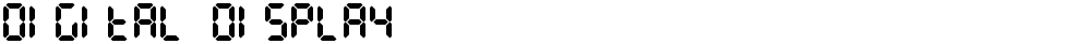 Digital Display