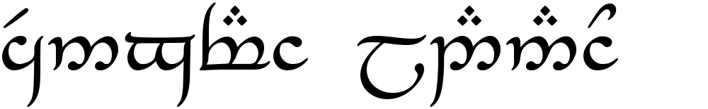 Tengwar_Eldanaro