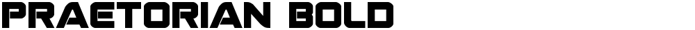 Praetorian Bold