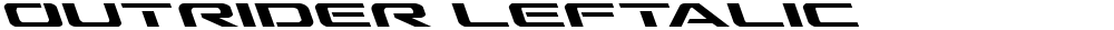 Outrider Leftalic