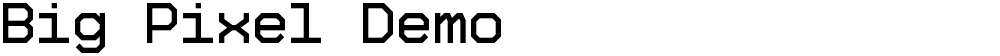 Big Pixel Demo