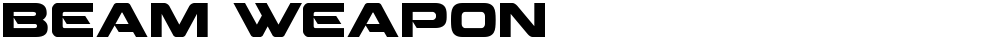Beam Weapon
