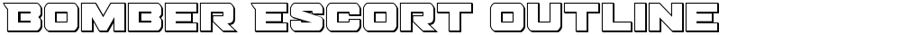 Bomber Escort Outline