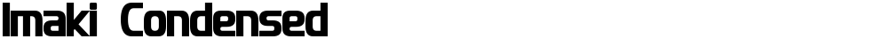 Imaki Condensed