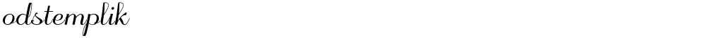 odstemplik