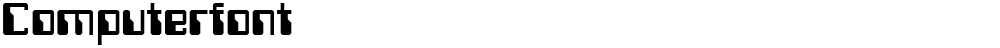 Computerfont